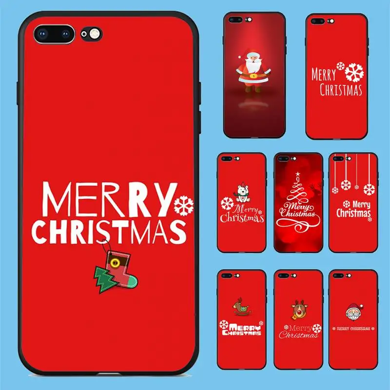 

Merry Christmas Santa Claus Phone Case For Iphone 11 12 Pro Max X 6 6s 7 8 Plus XS XR 12mini Se 2020 Phone Cases