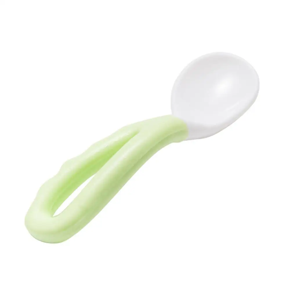 2 шт. детская пищевая добавка ложка для кормления Детские продукты изогнутая