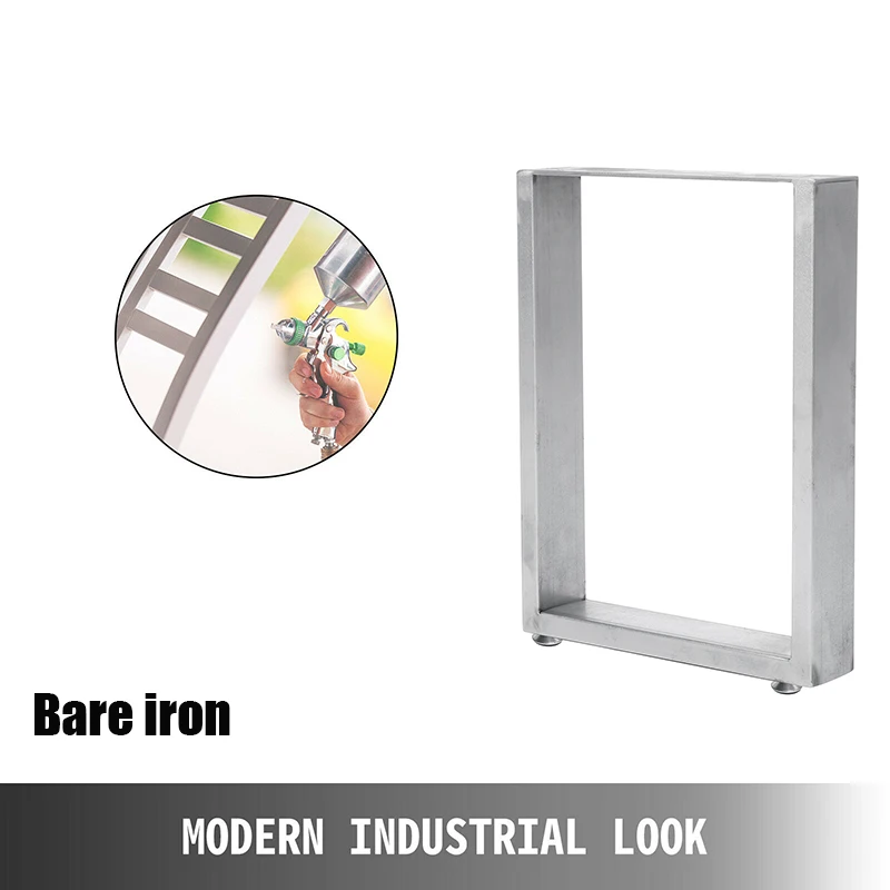 

2pcs Square-Shaped Coffee Table legs Metal Table Desk Legs Nordic Style Furniture Legs DIY Handcrafts Furniture Accessories