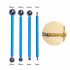 Прижимные палочки для плитки с двумя стальными шариками, 4 шт.