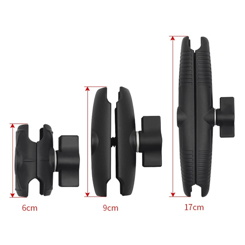 Кронштейн с двойной розеткой для ОЗУ 1 дюймовым шаровым основанием удлинитель