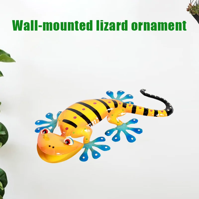 Металлическая Настенная картина Gecko с вращающейся головкой большая стена для