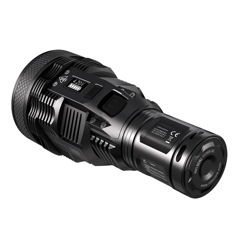 Светодиодный светильник NITECORE TM39 Lite светодиодный с OLED экраном белый GEN2 лампа