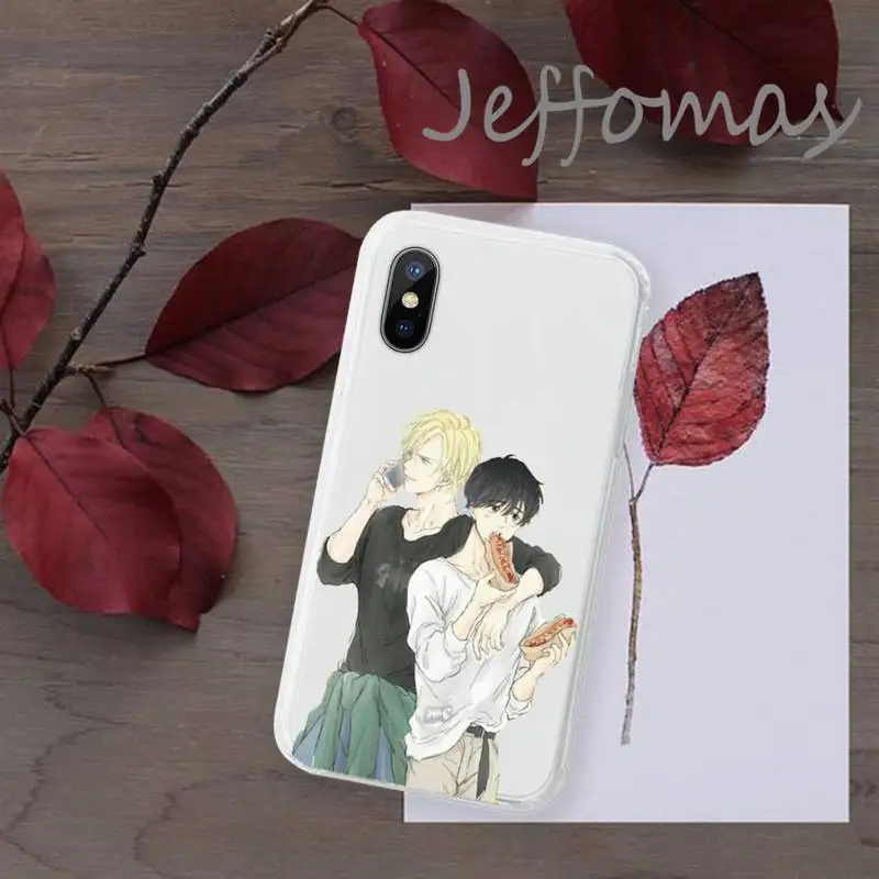 

Anime Banana Fish Phone Case Transparent for iPhone 11 12 mini pro XS MAX 8 7 6 6S Plus X 5S SE 2020 XR