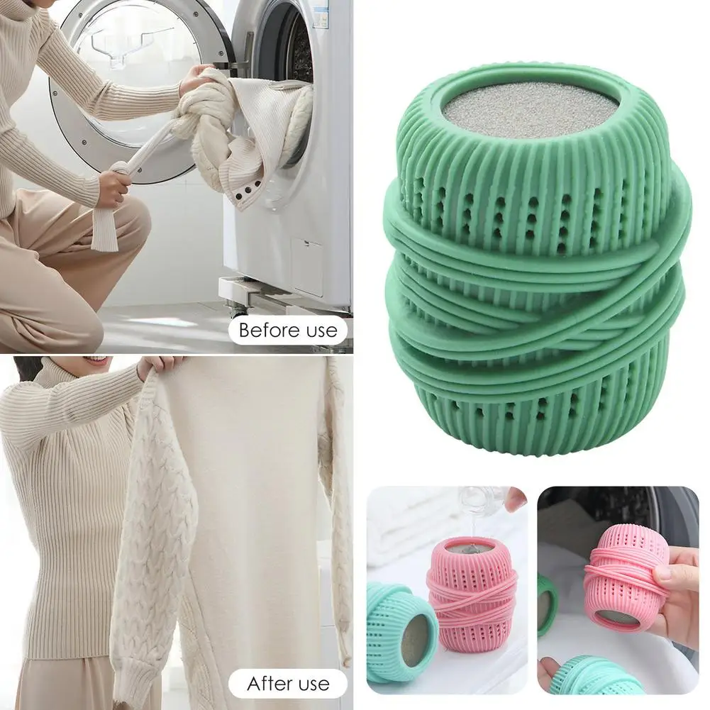 Reusable Laundry Ball Premium Soft Washer For Household Cleaning Washing Machine Clothes Softener | Дом и сад