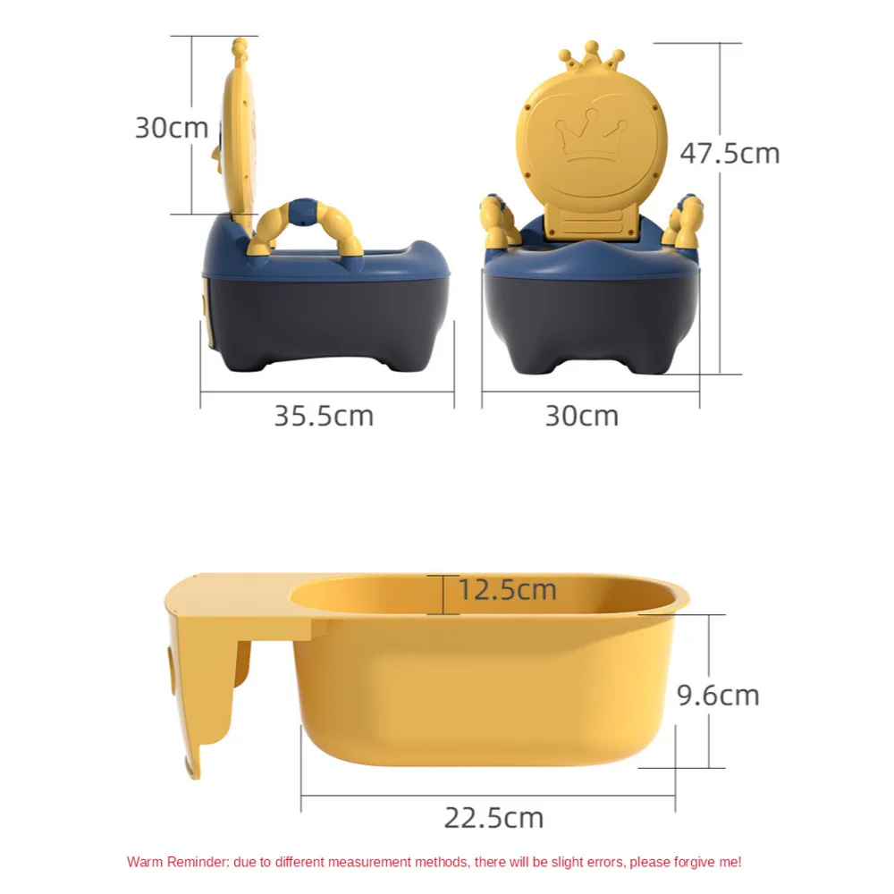 

Kids Baby Potty Training Seat Children's Pot Ergonomic Design Potty Chair Toilets Comfy Back Animal Potty WC Children Gift
