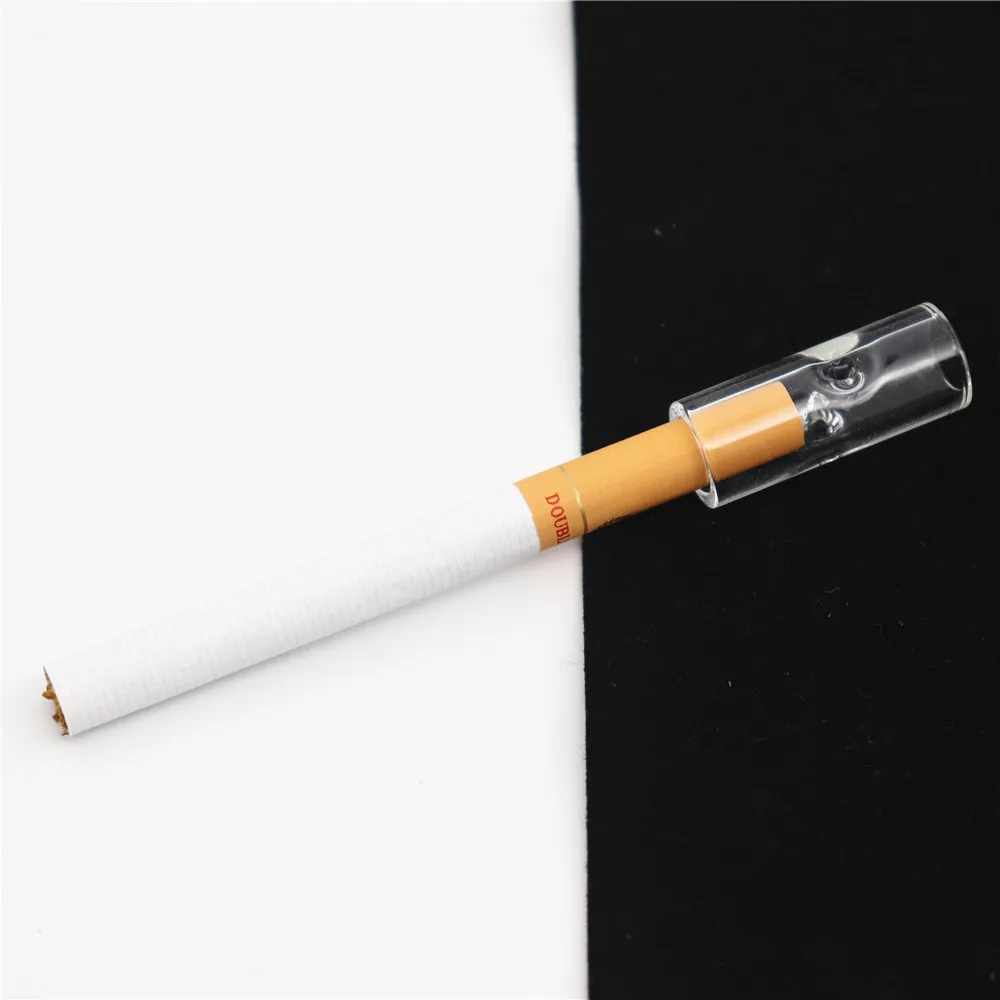 FATUBE Pyrex Glass Cigarette Filter Case Smoking tube Tube Mounthpiece Mouth Holder Tip Innovative Design Portable glass 4pcs