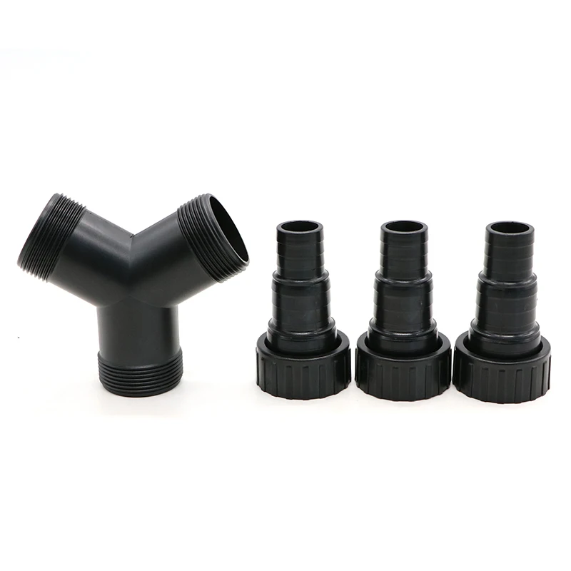 Y Tee Hose Pipe Connectors Micro Tube Irrigation Y Type Hose Connector Air Pump Tube Joint