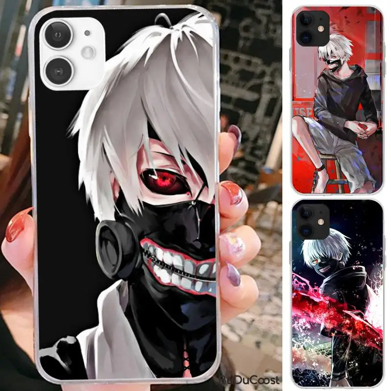

Japanese anime Tokyo Ghoul Japan Phone Case For iPhone 7 8 Plus X XS Max XR Coque Case For iphone 5s SE 2020 6 6s 11Pro