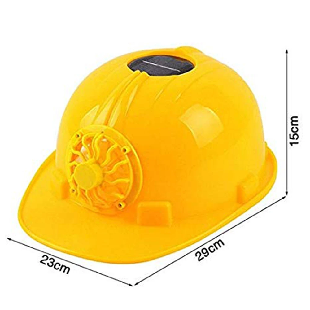 Регулируемый защитный шлем на солнечной батарее с вентилятором для защиты от