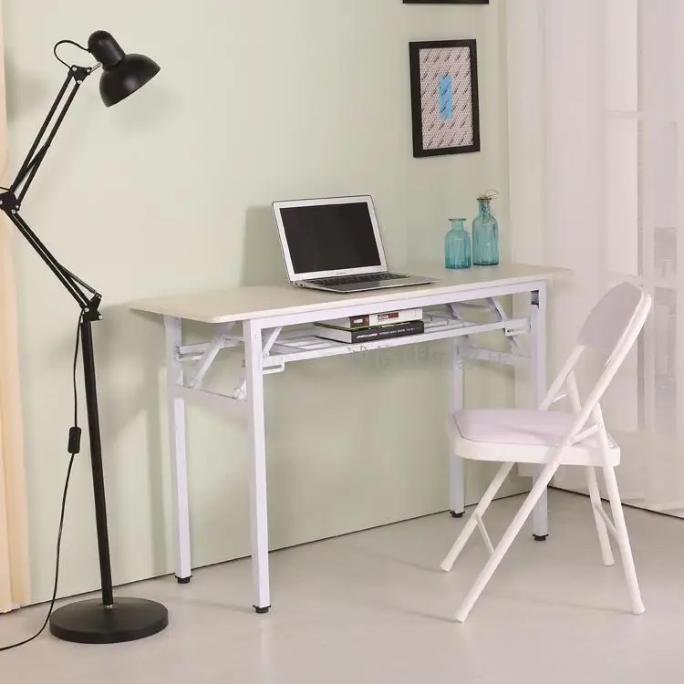 Простой складной учебный стол для совещаний уличный длинный обеденный