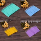 100 шт. Одноразовые индивидуальные инструменты для удаления ресниц