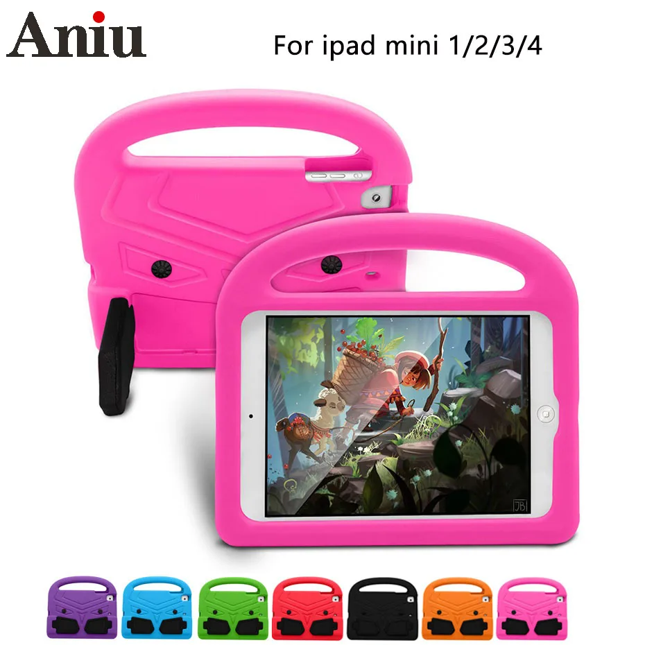 

Чехол для ipad mini 4, чехол для детского планшета mini 5 2019, ударопрочный чехол-подставка из вспененного этиленвинилацетата для Apple ipad mini 2 /mini 3