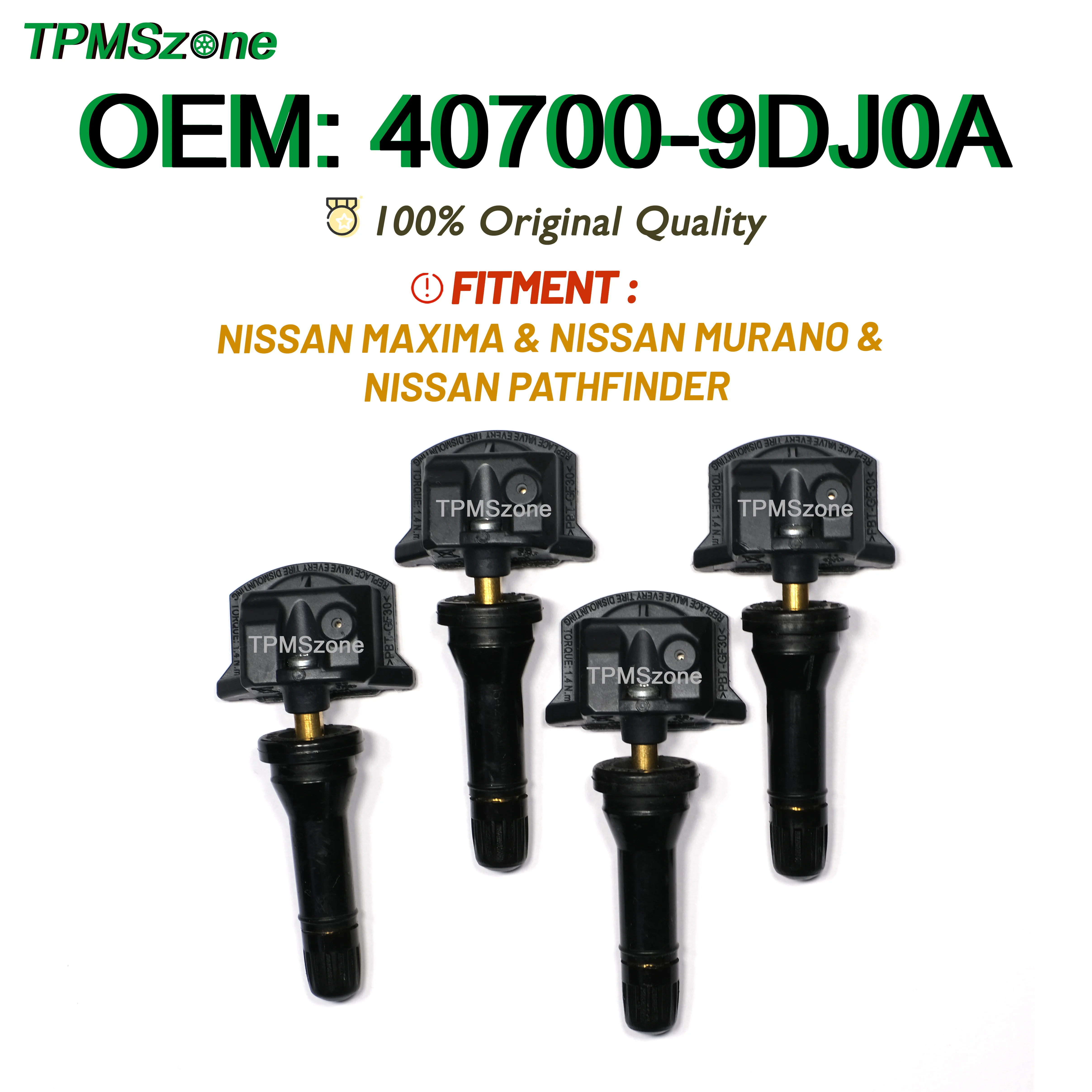 

Система контроля давления в шинах TPMS 407009DJ0A для 2019 2020 Nissan Murano Maxima Pathfinder 40700-9DJ0A 433 МГц датчик воздуха в шинах