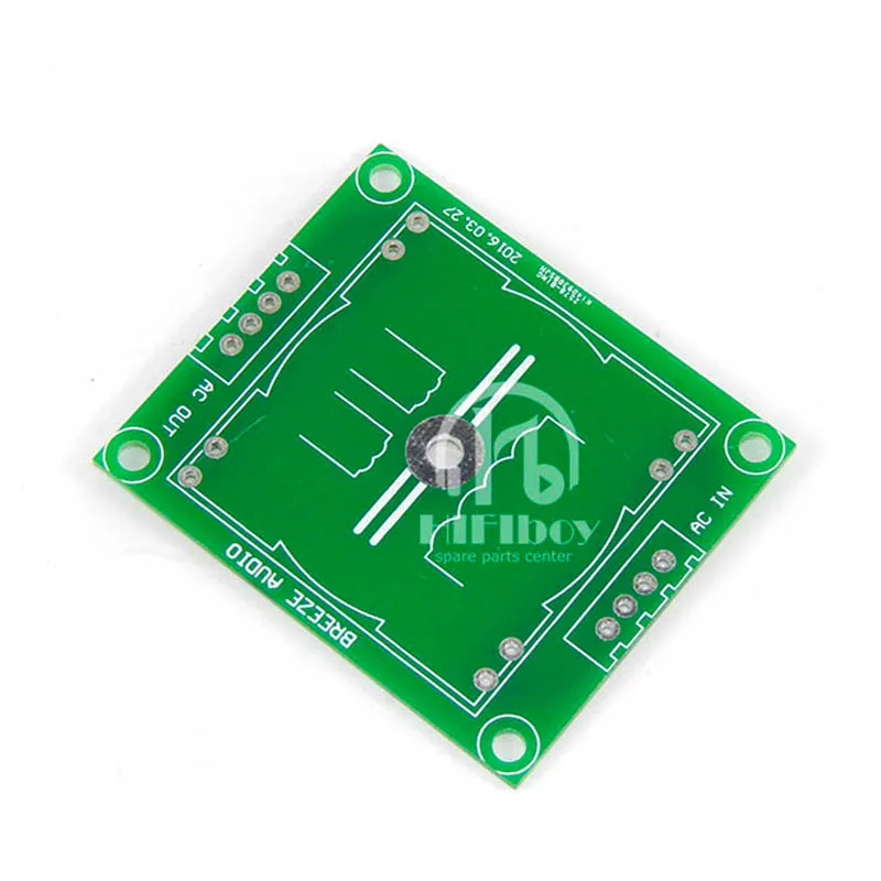 Hifivv audio BingZi зеленый квадратный трансформатор m7 7 Вт Монтажная пластина pcb толщина 1