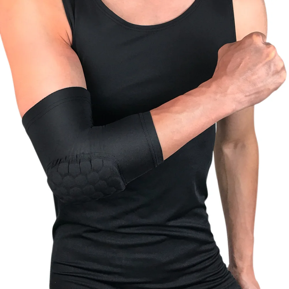 

Men Women Elbow Sleeve Elastic Elbows Brace Protector Support for Tennis Basketball Sports LDF668
