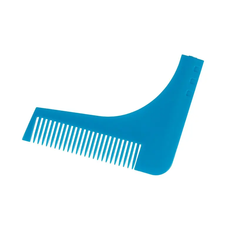 1pcs Men Gentleman Facial Hair Beard Shaper Guide Template Combs Styling Accessories Trim Shaping Shaper Tool