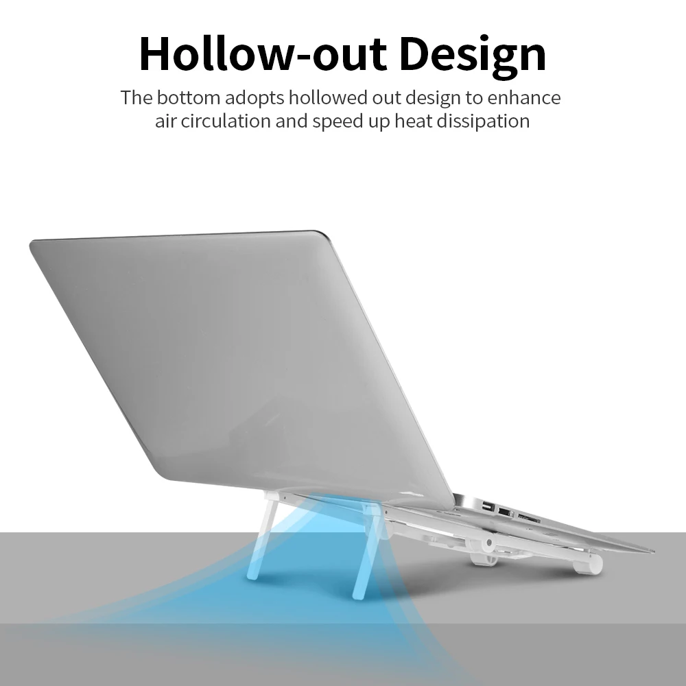 

Portable Laptop Stand Foldable Laptop Smart Phone Tablet Holder Mini Stable Non-slip Bracket Portable Notebook Stand