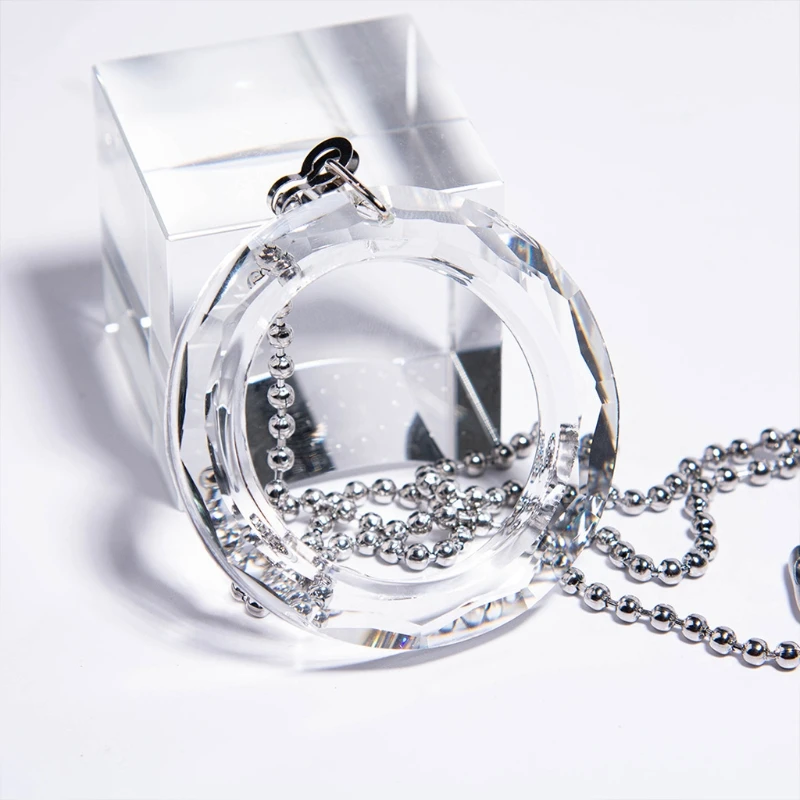 

2 Sets Crystal Lamp Pull Chains Ceiling Fan Light Pull Chain Connector Home