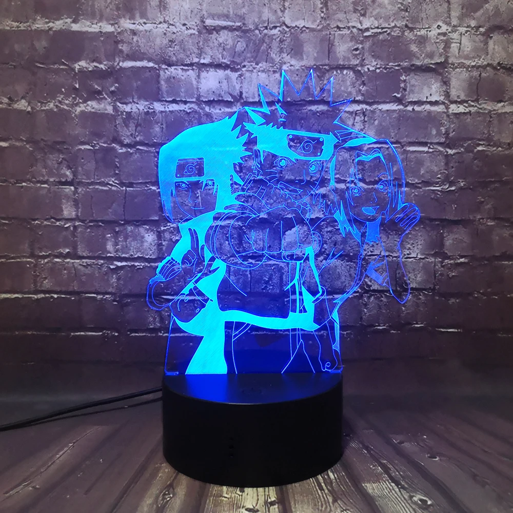 Япония Горячая Мультфильм Аниме Харуно Сакура Саске ааруто 3D фигурка