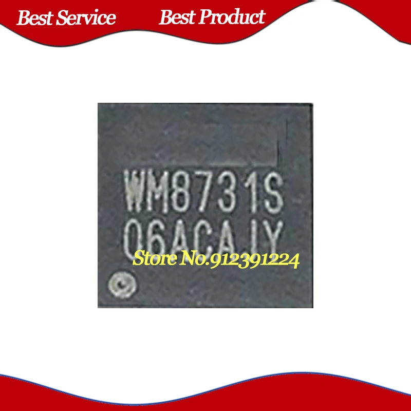 

5 Pcs/Lot WM8731SEFL WM8731S QFN28 New and Original In Stock