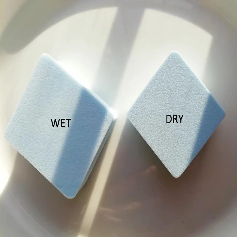 8 шт. уход за кожей лица Треугольники Пуховок для квадратный безлатексный