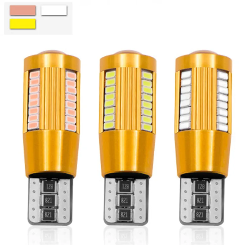 2 шт. T10 Ширина лампы декодирования 3014 38smd автомобильная светодиодная лампа