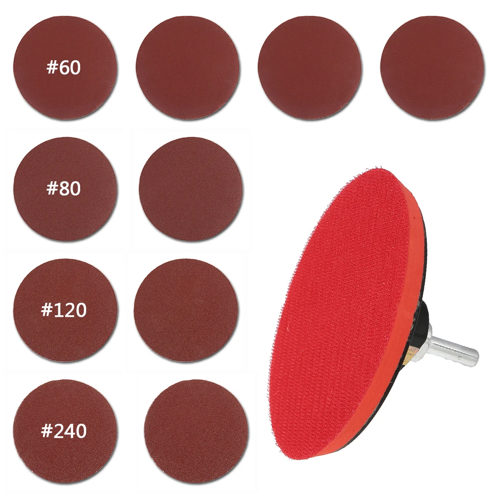 10 шт. абразивный диск для резки дискового Пилы Шлифовальный круг + нижний винт