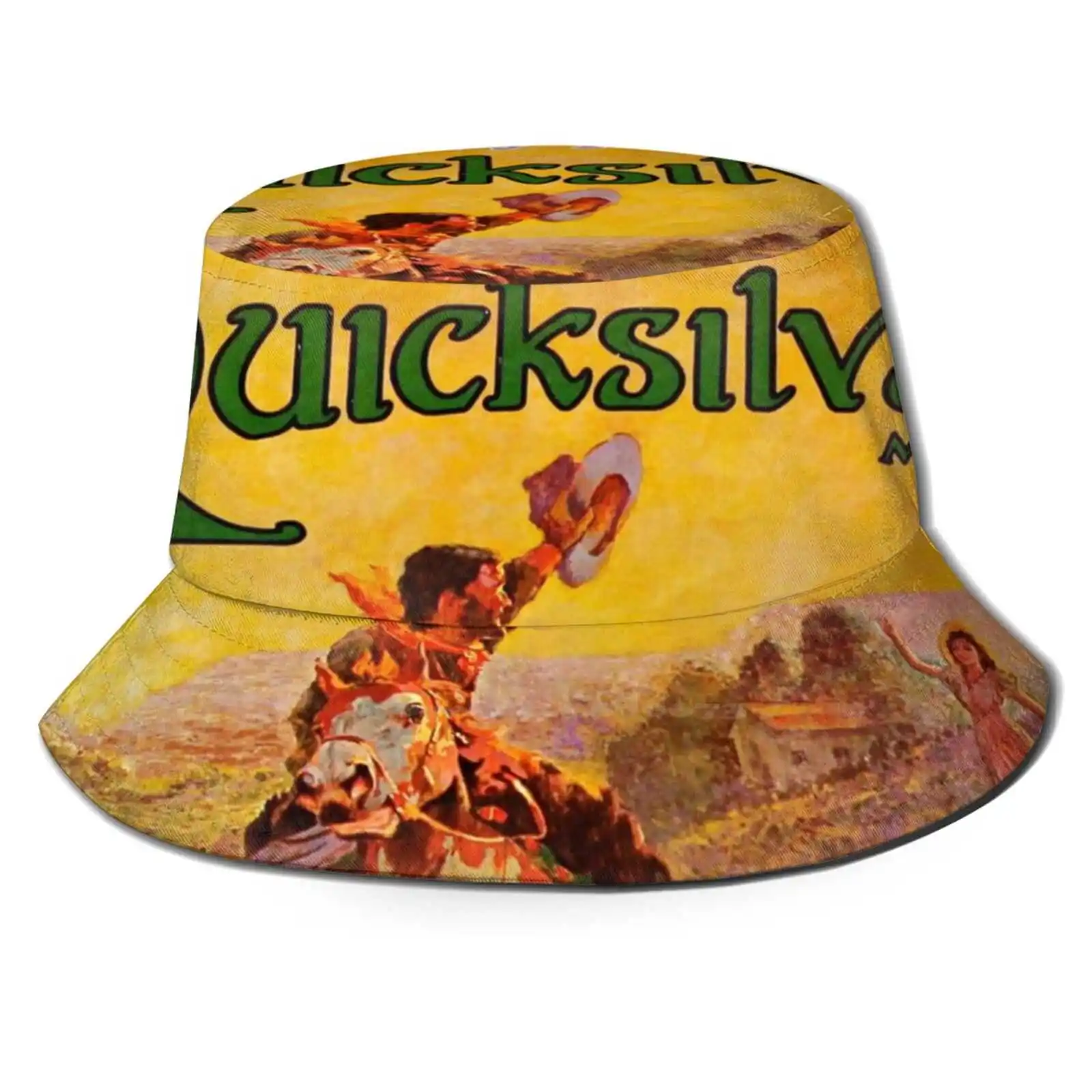 

Messenger Service Happy Trails Bucket Hat Beach Tourism Hats Breathable Sun Cap Messenger Service Happy Trails Live 1969 69