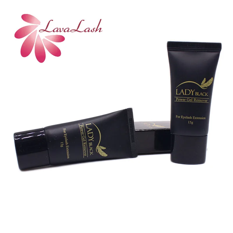 

Lady Black Original Korea Power Gel Remover For Eyelash Extension Lash Adhesive Tools 15g with Private Label Wholesale Supply