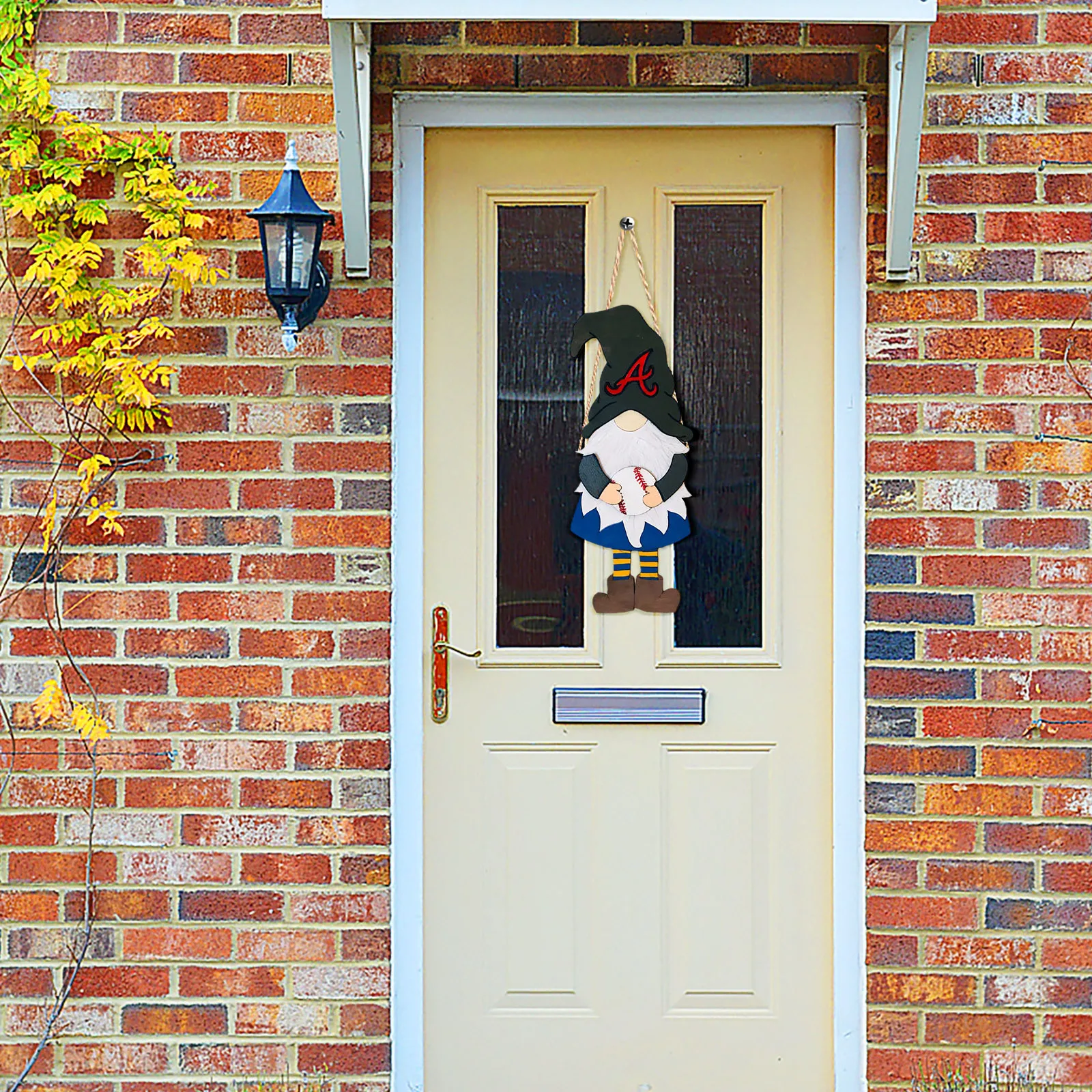 

Gnome Door Hanger Seasonal Welcome Sign with Interchangeable Holiday Pieces decoracin de habitacin