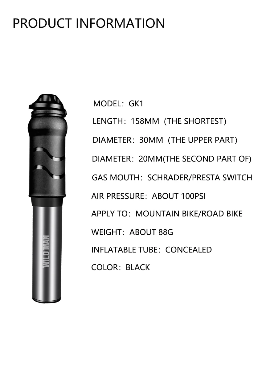 Дикий человек Высокое напряжение Горная дорога велосипед портативный