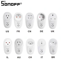 sonoff s26 smart home switch socket ewelink app wifi remote control smart home plug work with alexa google assistant