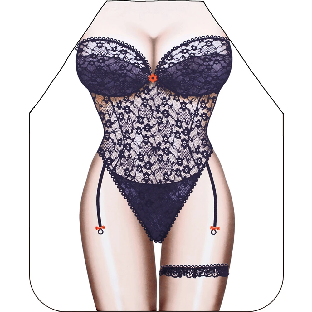 

Фартук горничной сексуальный, без одежды, кавайный кухонный фартук, мультяшная аниме одежда для выпечки, новинка, Креативные аксессуары для...