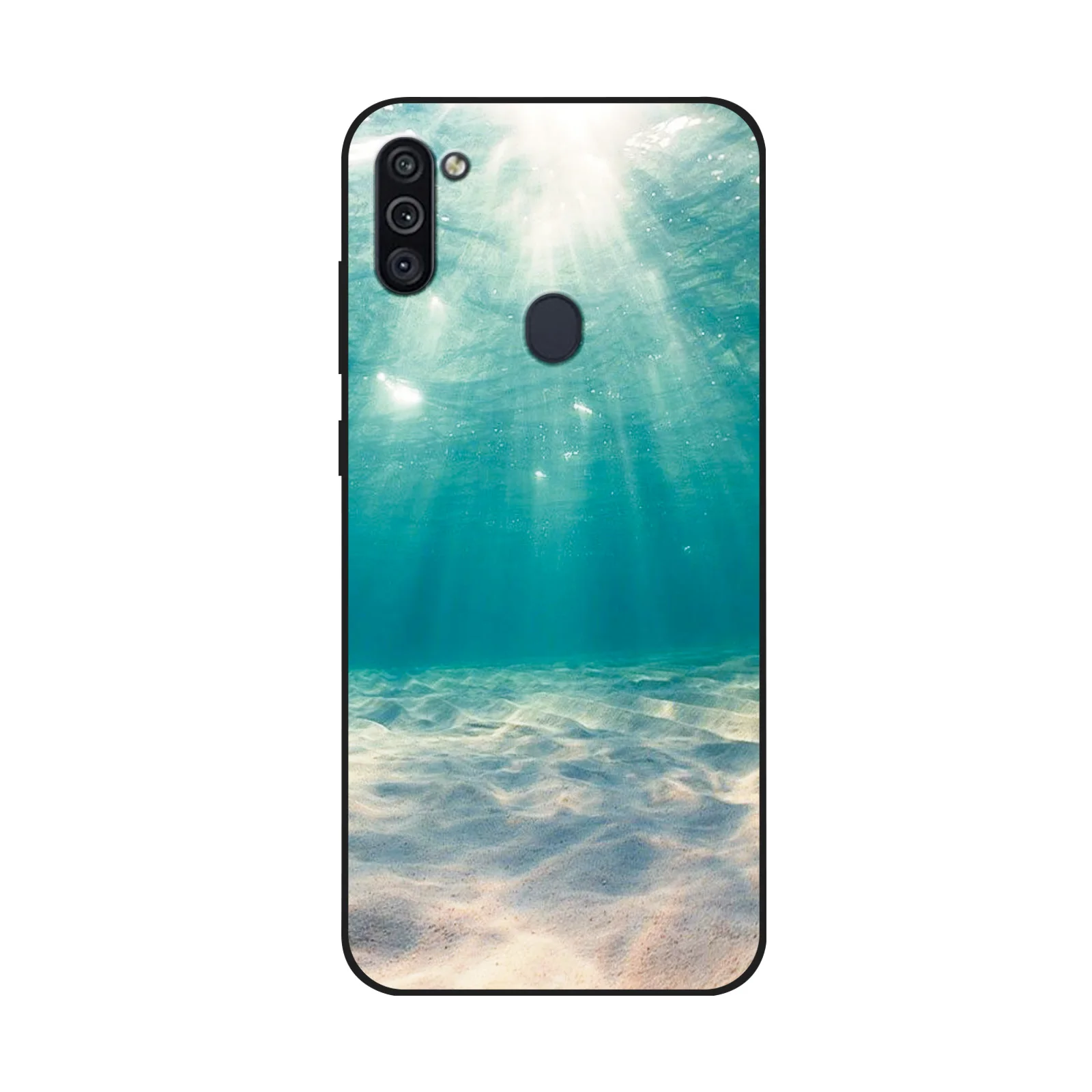 Для Samsung M11 M115F M 11 чехол Galaxy бампер для A11 Силиконовый ТПУ пейзаж задняя крышка
