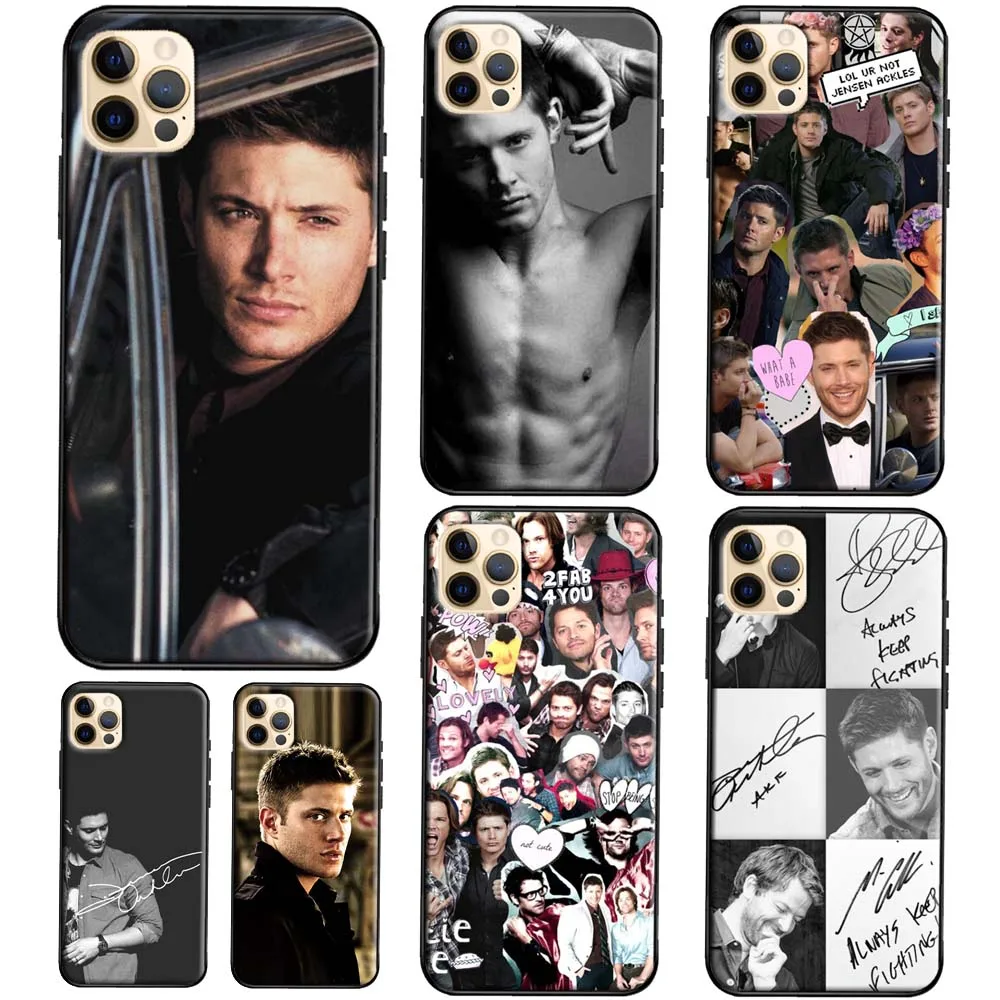Сверхнатуральный чехол Jensen Ackles для телефона iPhone 13 12 11 Pro Max Mini XS X XR 6S 7 8 Plus SE 2020
