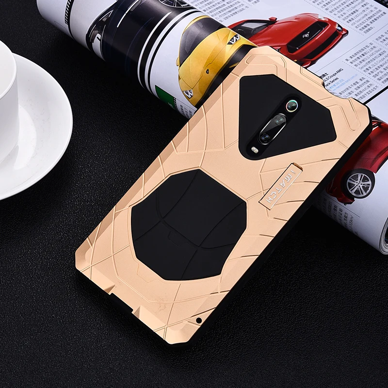 IMATCH Повседневный водонепроницаемый чехол для Xiao mi Red mi K20 Pro mi 9T Pro Роскошный Металлический силиконовый чехол Coque Полные Защитные чехлы для телефонов