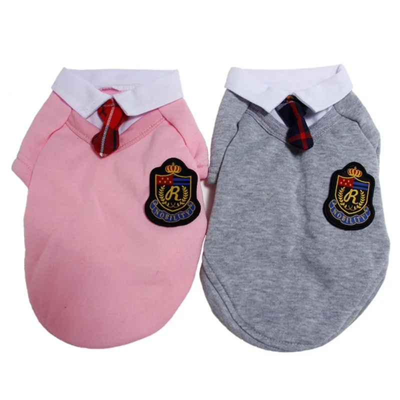 Платье в клетку для питомца стиле кампуса толстовки с капюшоном маленьких и
