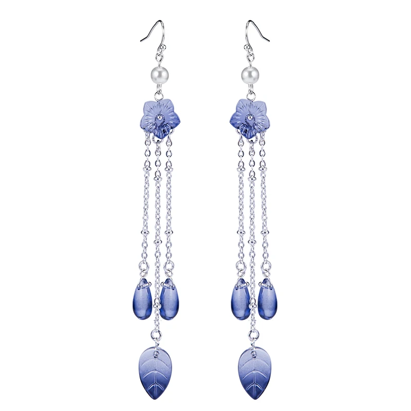 Заколка для волос с кисточками и лотосом ханьфу канзаши | Тематическая одежда