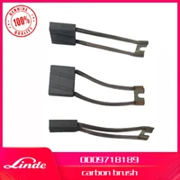 linde forklift genuine part 0009718189 carbon brush used on 335 02 electric truck e14 e16 e18 e20 new service spares parts