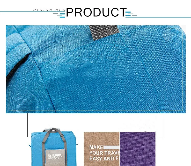 

Waterproof Travel Bag Unisex Foldable Duffle Bag Organizers Large Capacity Packing Cubes Portable Luggage Bag Travel Accessories