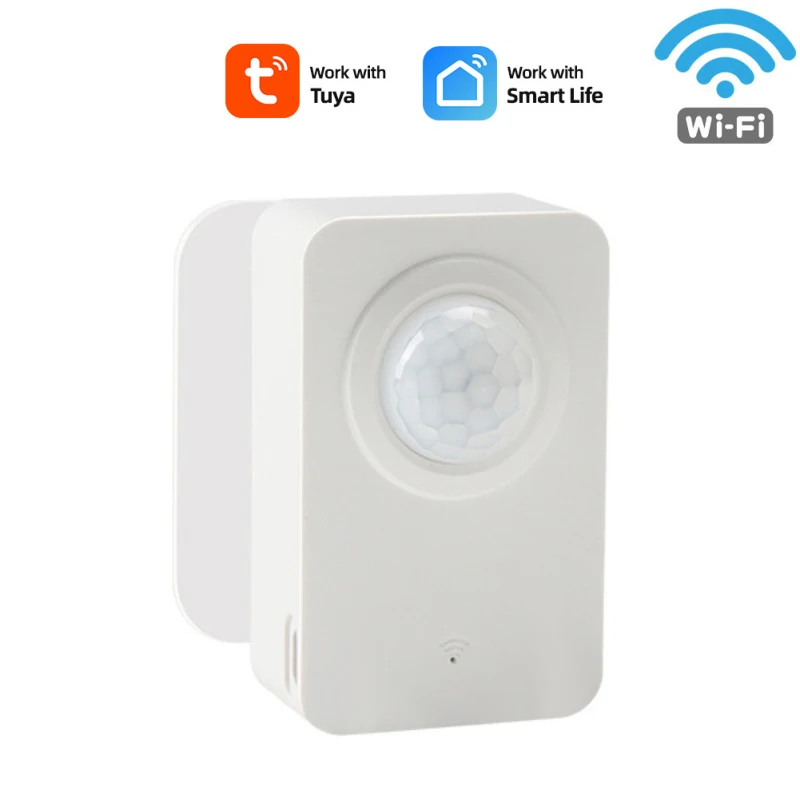 

Detector de Sensor de movimiento PIR, Detector pasivo infrarrojo, WiFi, Tuya Smart Life, alarma de seguridad para casa inteligen