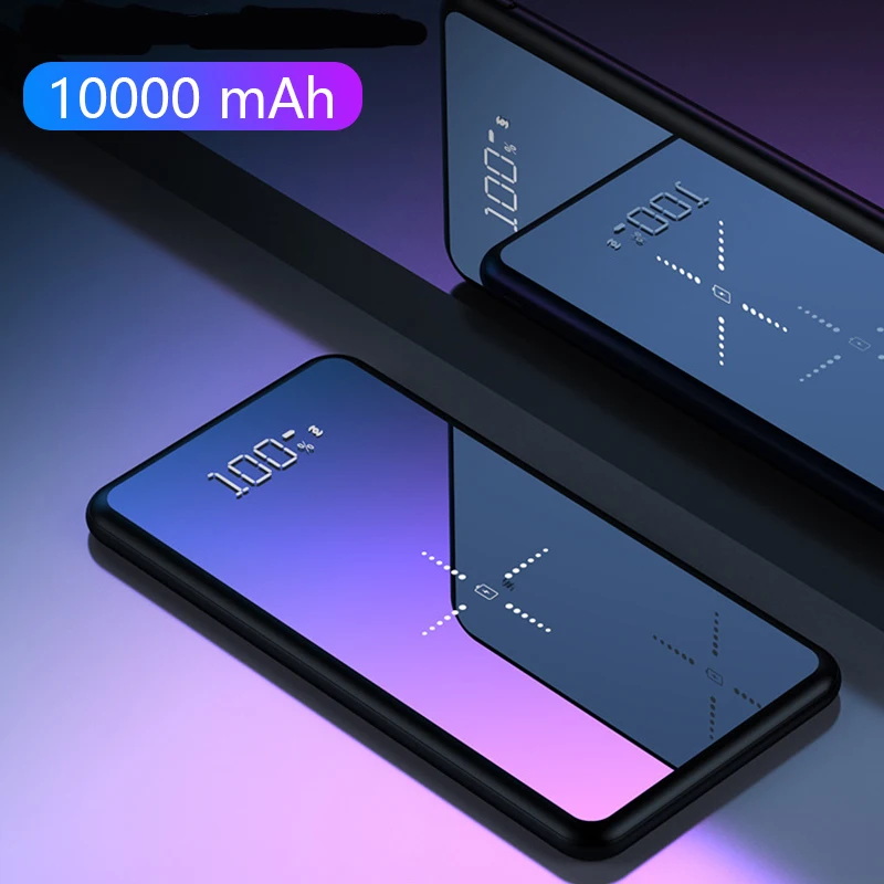 Портативное зарядное устройство 10000 мАч для Xiaomi Mi 9/iPhone 11|Внешние аккумуляторы| |