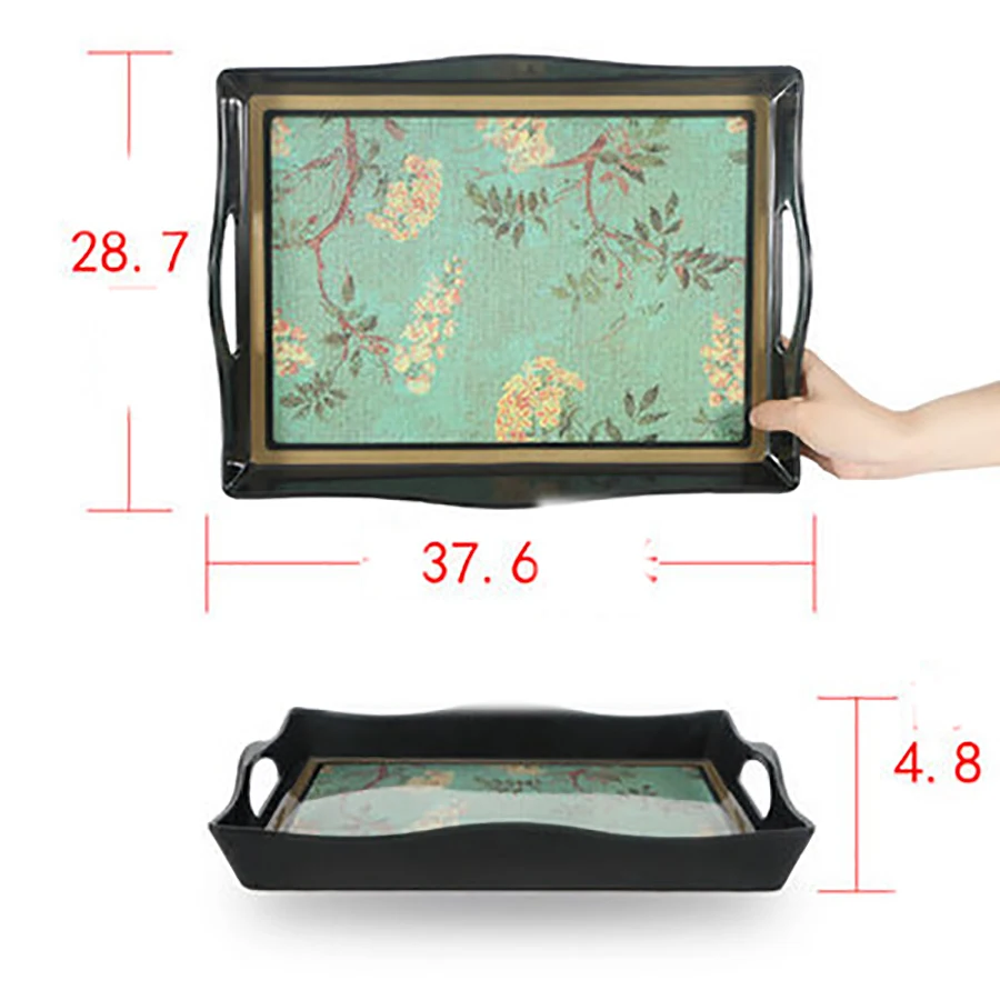 Европейский поднос для столовых приборов 50F044 десертов Набор рождественских