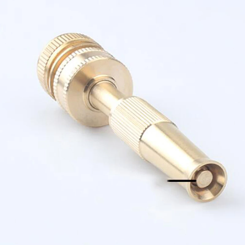 

Garden Irrigation Spray Gun Adjustable Copper Sprinkler Hose Sprinkler System Car Wash Lawn Watering Water Gun 1Pc