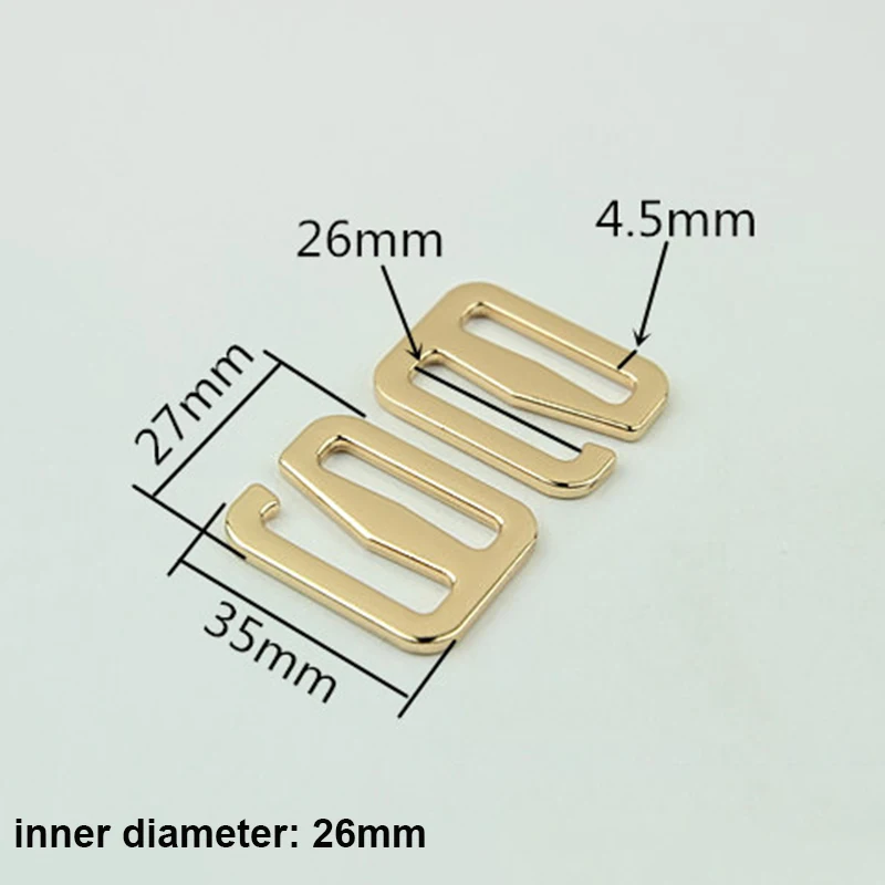1 шт. новый стиль регулирующая Пряжка из цинкового сплава модная застежка-крючок 6