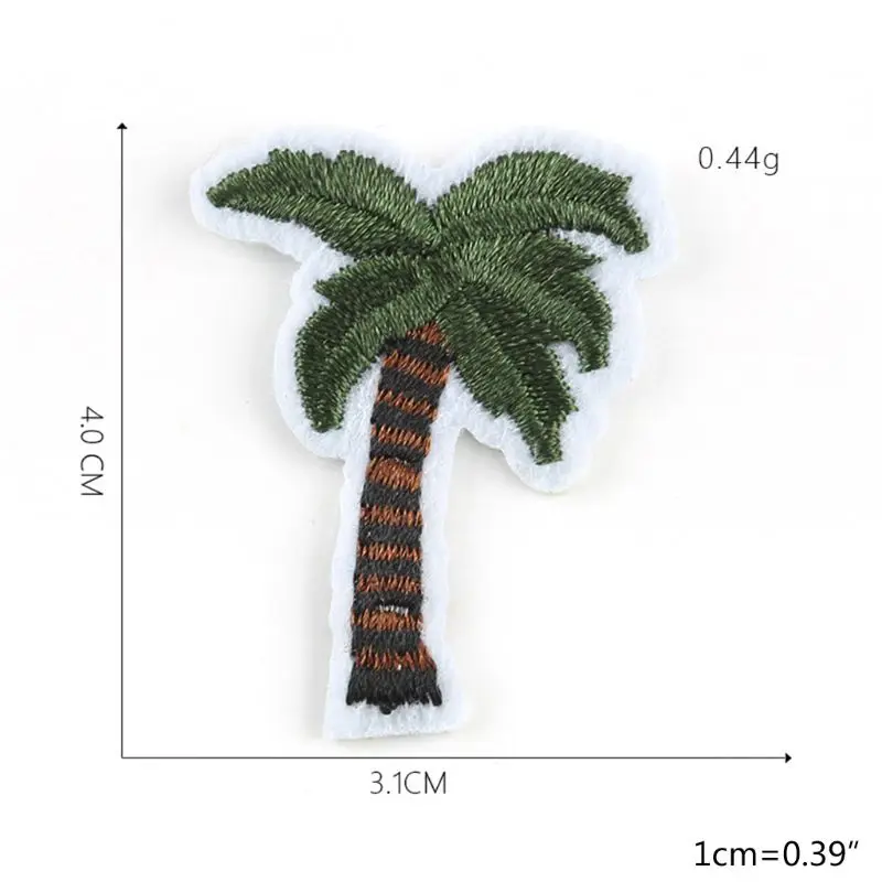 24 шт. нашивки значки в виде листьев растений из мультфильма сделай сам вышитая