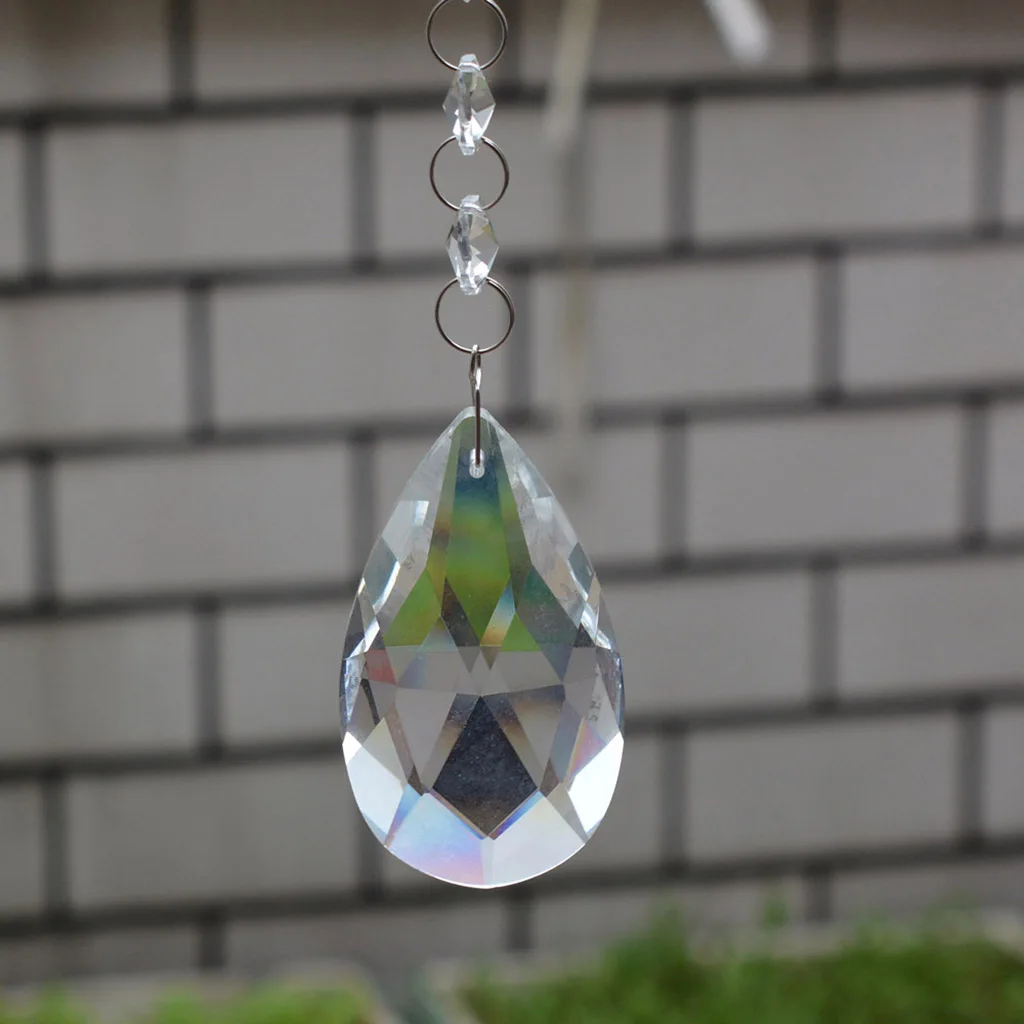 Слеза хрустальные бусы нити для люстр Висячие Хрустальные Бусы цепочка гирлянда