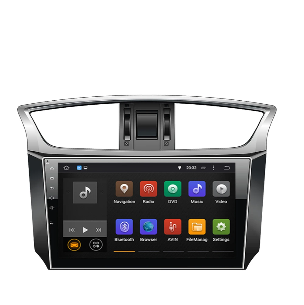 Android 10 0 Автомобильный GPS-навигатор для Nissan Sylphy/Sentra (Северная Америка)/B17/Pulsar
