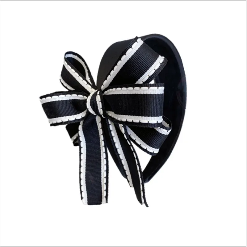 

Fashion hadband boutique hair accessories women multi-layer large bowknot wide-brimmed hairband headband girl hiar band headwear